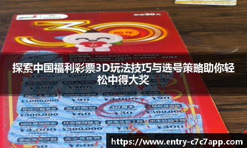 探索中国福利彩票3D玩法技巧与选号策略助你轻松中得大奖